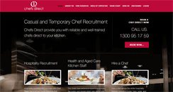 Desktop Screenshot of chefsdirect.com.au